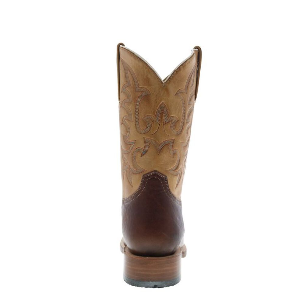 Stetson Mens Obadiah Bullhide Brown Boots (NWT) - Picture 6 of 7